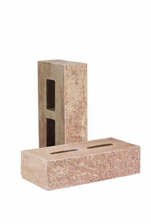 Кирпич гиперпресованный пустотелый КСПФ-М15  фактурный "Серо-коричневый"